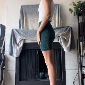 Free People sparkly skirt